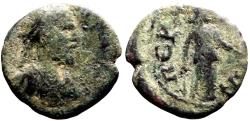 Ancient Coins - Septimius Severus AE19 Pamphylia. Perge.  Artemis