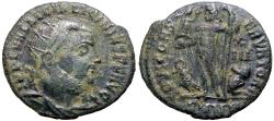 Ancient Coins - Licinius I AE19 Follis. Jupiter. Heraclea