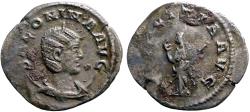 Ancient Coins - Salonina AR22 silvered billon antoninanus. Pudicitia