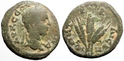 Ancient Coins - Severus Alexander AE20 Cappadocia, Caesarea.  Grain ears tied