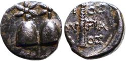 Ancient Coins - Colchis AE17 Time of Mithradates VI Eupator