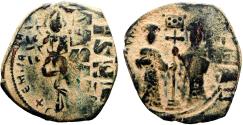 Ancient Coins - Constantine X and Eudocia AE30 Follis