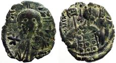 Ancient Coins - Michael VII Ducas AE22 Half Follis Constantinople mint.