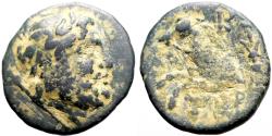 Ancient Coins - Pisidia, Termessos AE18 Zeus / forepart Horse