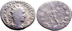 Ancient Coins - Trajan Decius AR21 Antoninianus. Victory