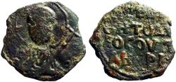Ancient Coins - Crusader States, Principality of Antioch. Tancred. Regent AE21 Follis