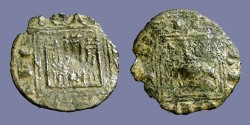 World Coins - Alfonso X billon Obolo Prieto Castilia & Leon.