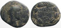 Ancient Coins - Antoninus Pius AE24 Cyrrhestica, Hierapolis
