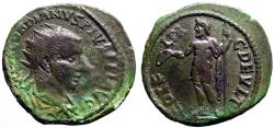 Ancient Coins - Gordian III AE23 Deultum, Thrace.  Zeus