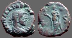 Ancient Coins - Diocletian Potin Tetradrachm.  Elpis.  Alexandria, Egypt