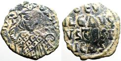 Ancient Coins - Theophilus AE26 Follis. Constantinople mint.