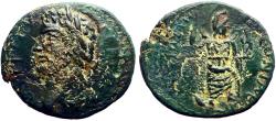Ancient Coins - Septimius Severus AE23 Pisidia, Antioch.  Mên