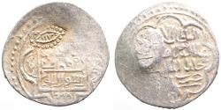 Ancient Coins - Eretnid Beyliks. Alā al-Dīn 'Alï AR18.5 akçe. lillah countermark