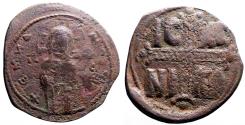 Ancient Coins - Anonymous Class C AE29 Follis. Attributed to Michael IV