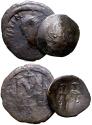 Ancient Coins - lot of 2 byzantine era AE coins