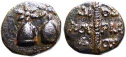 Ancient Coins - Colchis AE17 Time of Mithradates VI Eupator