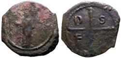 Ancient Coins - Crusaders, Antioch. Tancred AE22 Follis. St. Peter
