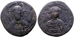 Ancient Coins - Constantine X AE27 Follis. Christ. Constantinople