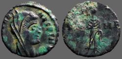 Ancient Coins - Constantine I The Great AE4 Constantine veiled and standing right