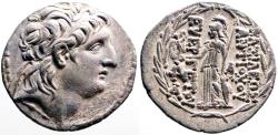 Ancient Coins - Seleukid Kingdom. Antiochos VII Euergetes AR32 Tetradrachm