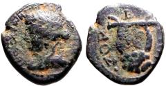Ancient Coins - Seleucis & Pieria. Antioch. Pseudo-autonomous. AE15 Chalkous. Lyre