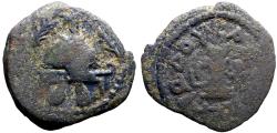 Ancient Coins - Judaea. Herodians. Herod I the Great AE24 8 Prutot