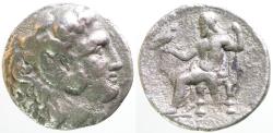Ancient Coins - Macedonian Kings. Alexander III the Great AR25 tetradrachm