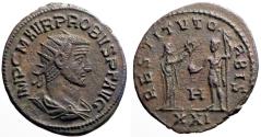 Ancient Coins - Probus AE21 Antoninianus. RESTITVT ORBIS