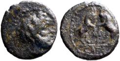 Ancient Coins - Pisidia, Sagalassos AE14 Zeus / Goats confronting