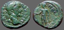 Ancient Coins - Septimius Severus AE16 Nicopolis ad Istrum. Hercules