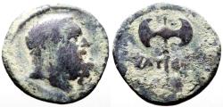Ancient Coins - Lydia, Thyateira AE15 Herakles / Labrys