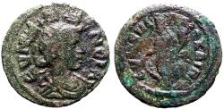 Ancient Coins - Phrygia. Eumeneia - Fulvia AE19. Pseudo-autonomous issue