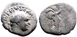 Ancient Coins - Vespasian AR14 Hemidrachm. Cappadocia, Caesarea. Nike