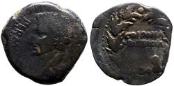 Ancient Coins - Augustus AE25 as. Corduba, Spain. Colonia Patricia