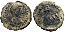 Ancient Coins - Constantius Gallus Caesar AE18 Cyzicus