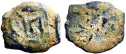 Ancient Coins - Judaea, Hasmonean Kingdom. Alexander Jannaeus AE12 Prutah
