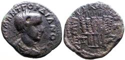 Ancient Coins - Gordian III AE23 Caesarea, Cappadocia.  Grain ear bundle