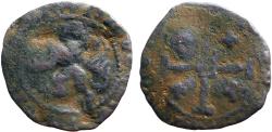 Ancient Coins - Crusaders, Lusignan Kingdom of Cyprus. James II AE18 Sezin
