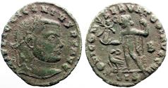 Ancient Coins - Licinius I AE22 Follis. Jupiter. Siscia