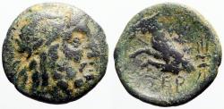 Ancient Coins - Pisidia, Termessos AE17 Zeus / forepart Horse