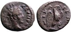 Ancient Coins - Septimius Severus AE17 Bithynia, Nicaea. Eagle