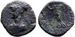 Ancient Coins - Phrygia, Laodicea ad Lycum AE13 Athena / Nike