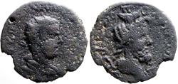 Ancient Coins - Valerian I AE30 Cilicia, Flaviopolis. Sarapis