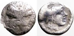 Ancient Coins - Mysia, Lampsakos. AR10.5 diobol