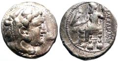 Ancient Coins - Kings of Macedon. Alexander III 'the Great' AR25.5 Tetradrachm