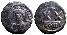 Ancient Coins - Phocas AE23 Nummi XX. Constantinople