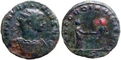 Ancient Coins - Aurelian AE21 Antoninianus. Concordia & Aurelian