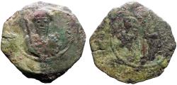 Ancient Coins - Principality of Antioch. Tancred. Regent AE23 Follis. Cross