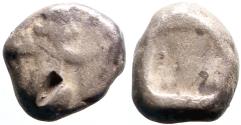 Ancient Coins - Lydia, Achaemenid Kings of Persia. AR14  Siglos.
