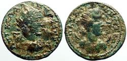 Ancient Coins - Gallienus  AE24 Triassarion. Cilicia, Anazarbus. Selene
